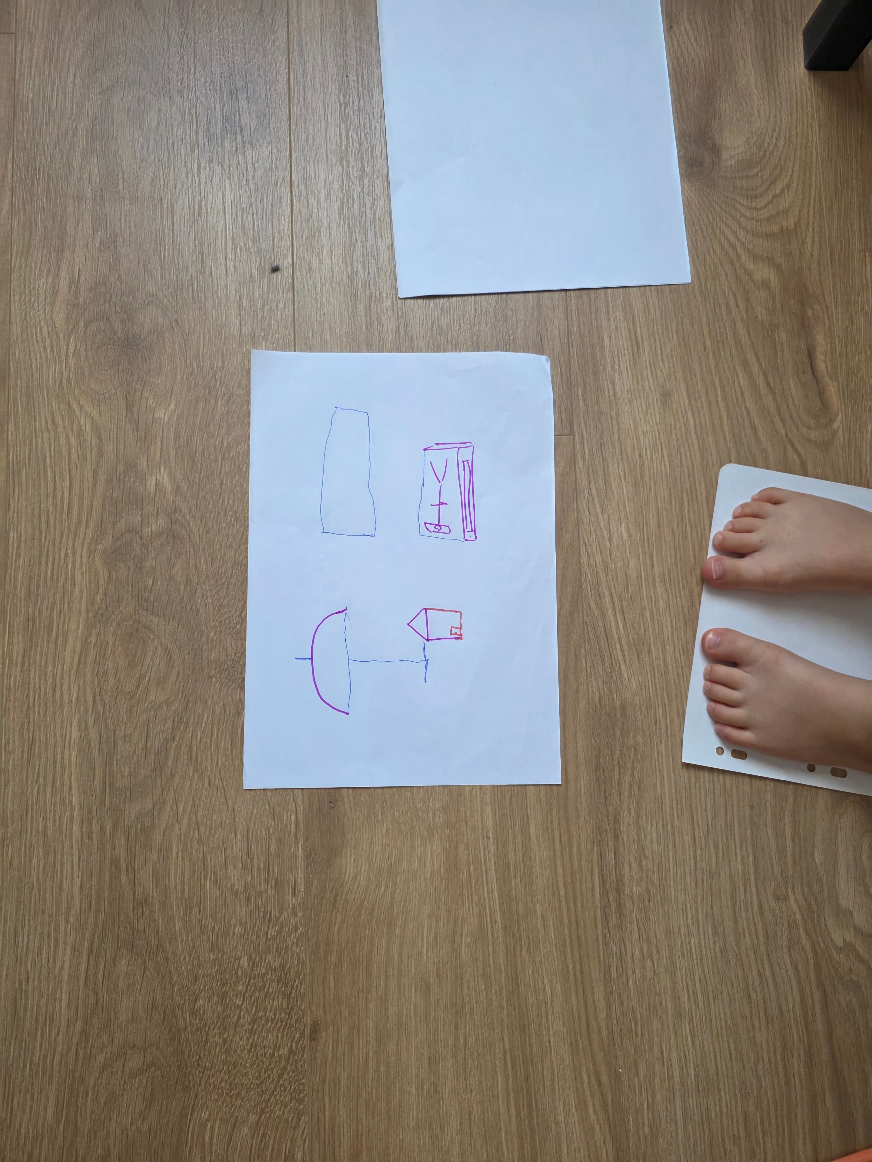 Deviner la suite du dessin